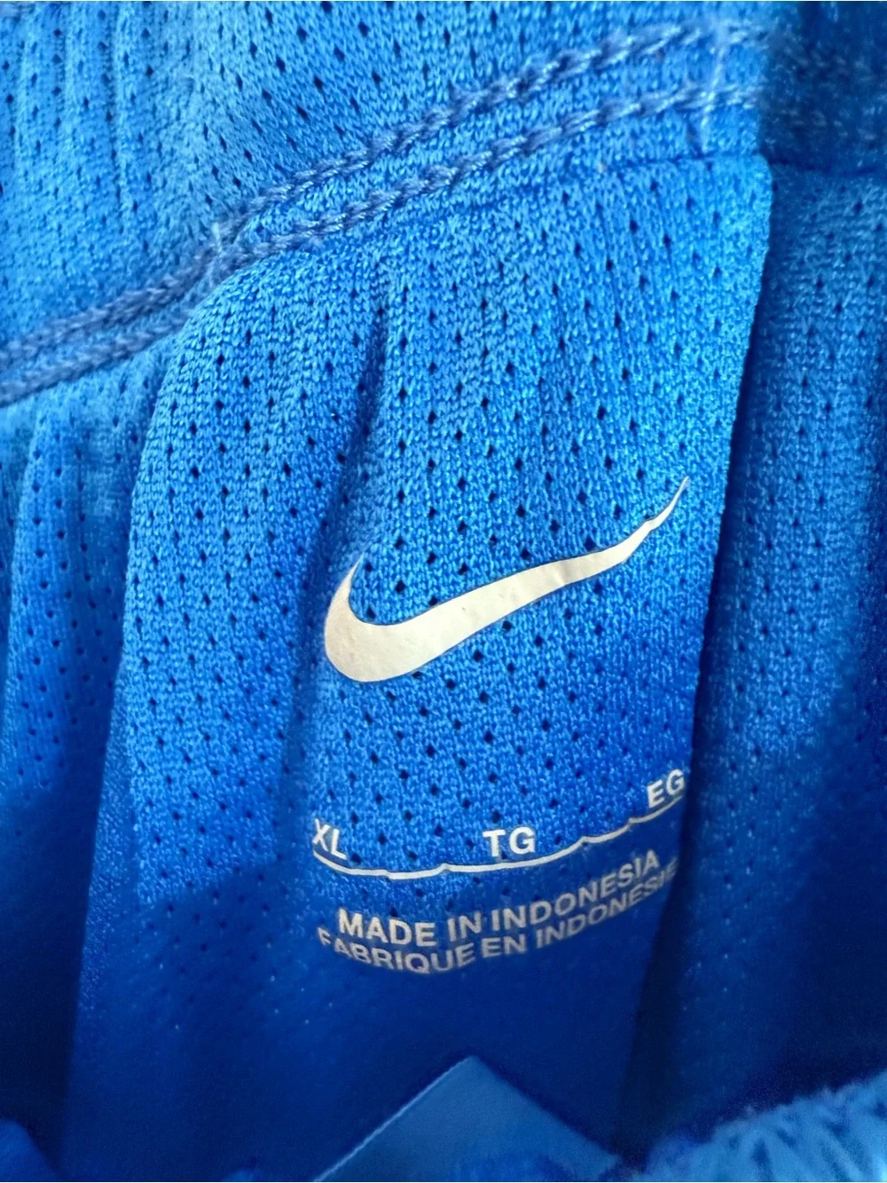 Nike UCLA Bruins Mens XL Blue Track Pants Athletic Joggers Mesh Lined Embroidere